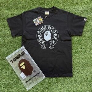 Chrome Hearts X Bape Men’s T-Shirt Large